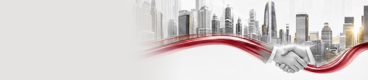 Global skyline representing international investment opportunities